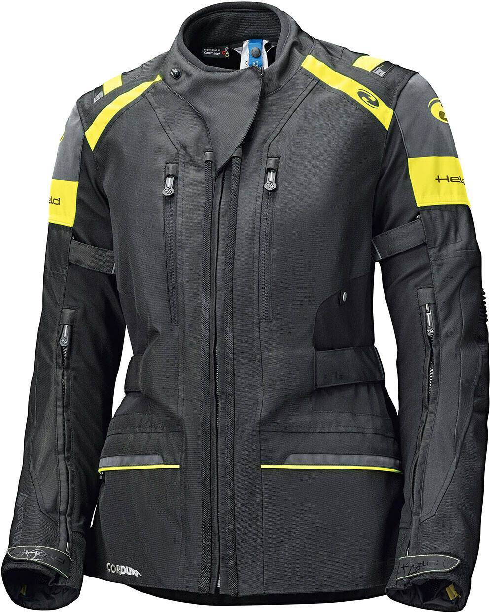 Motorradjacken ATU Held Tivola ST Damen Jacke schwarz/gelb